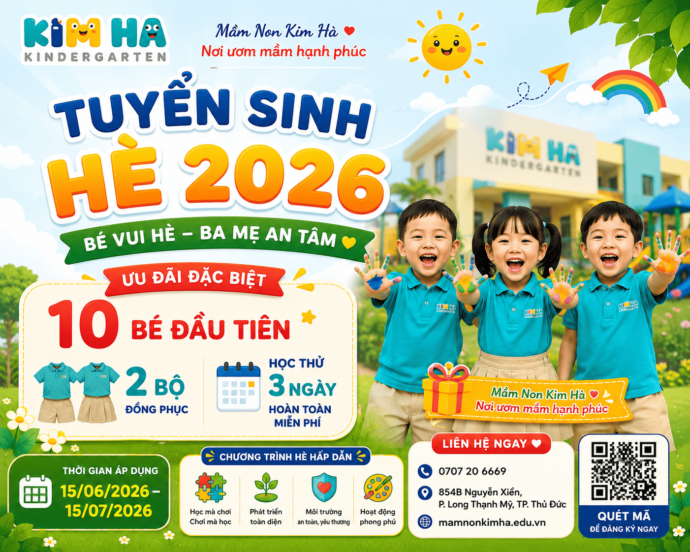 TUYỂN SINH HỌC HÈ 2026