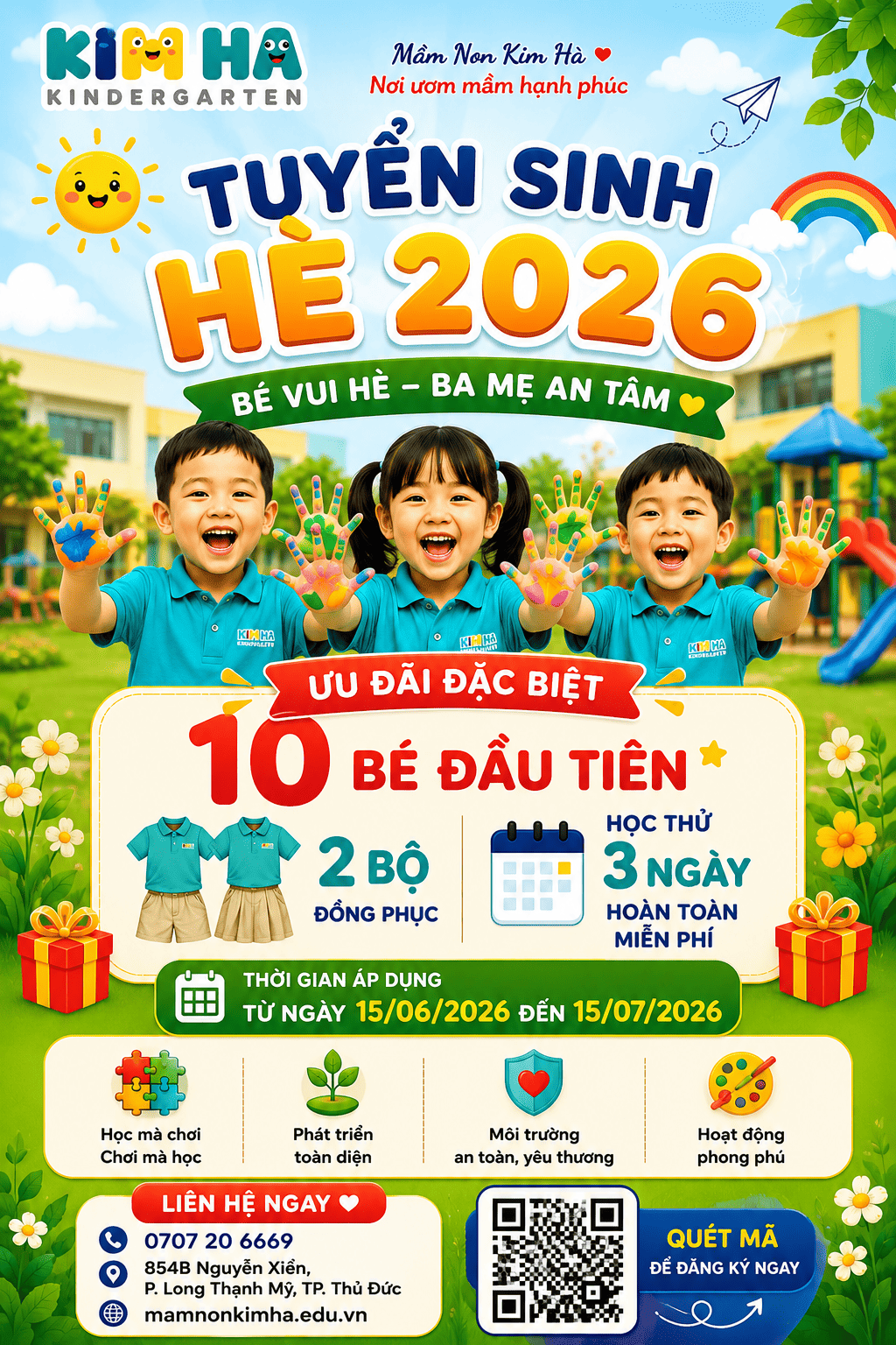TUYỂN SINH HỌC HÈ 2026