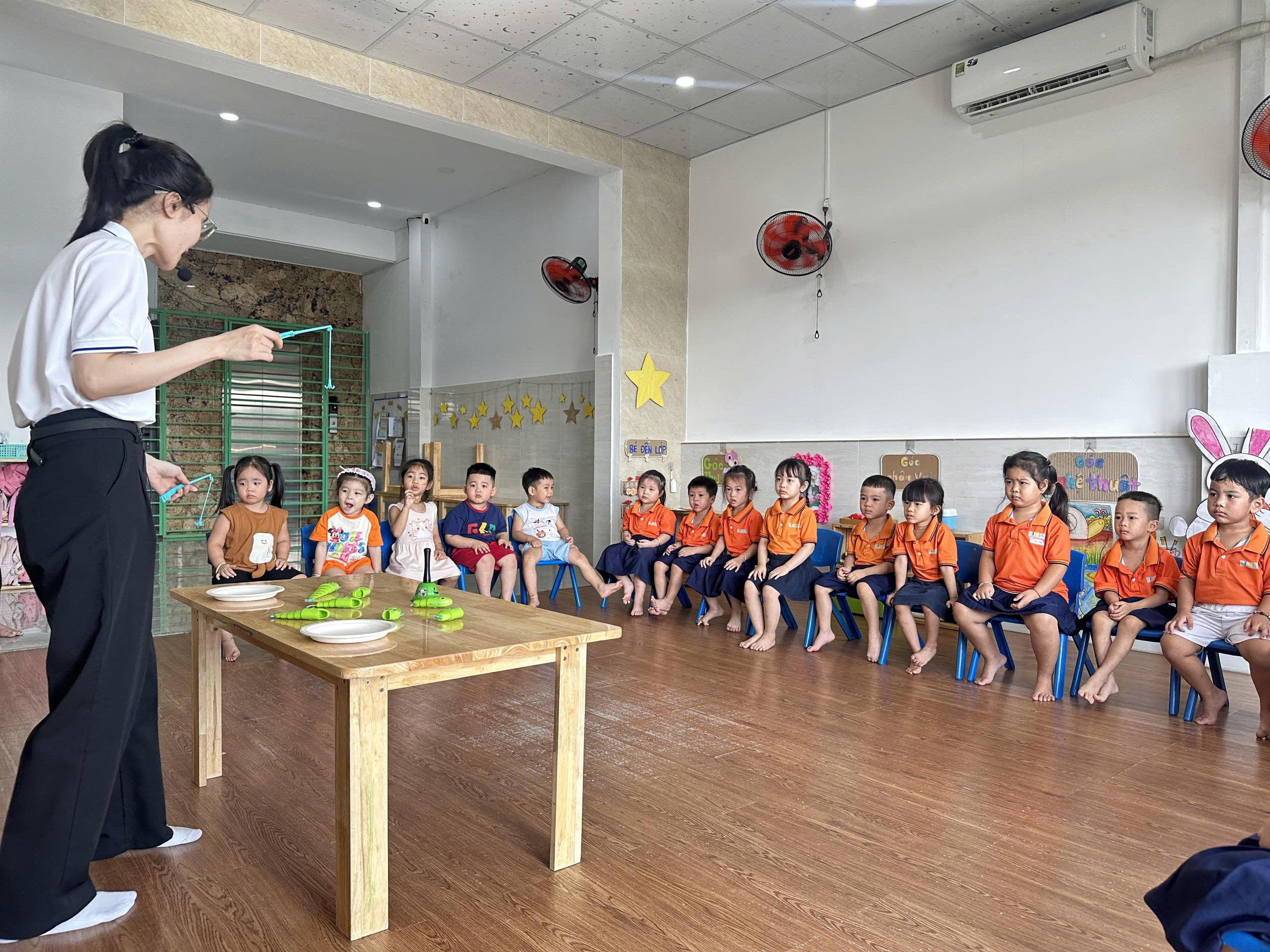 Không gian lớp học tại Mầm Non Kim Hà