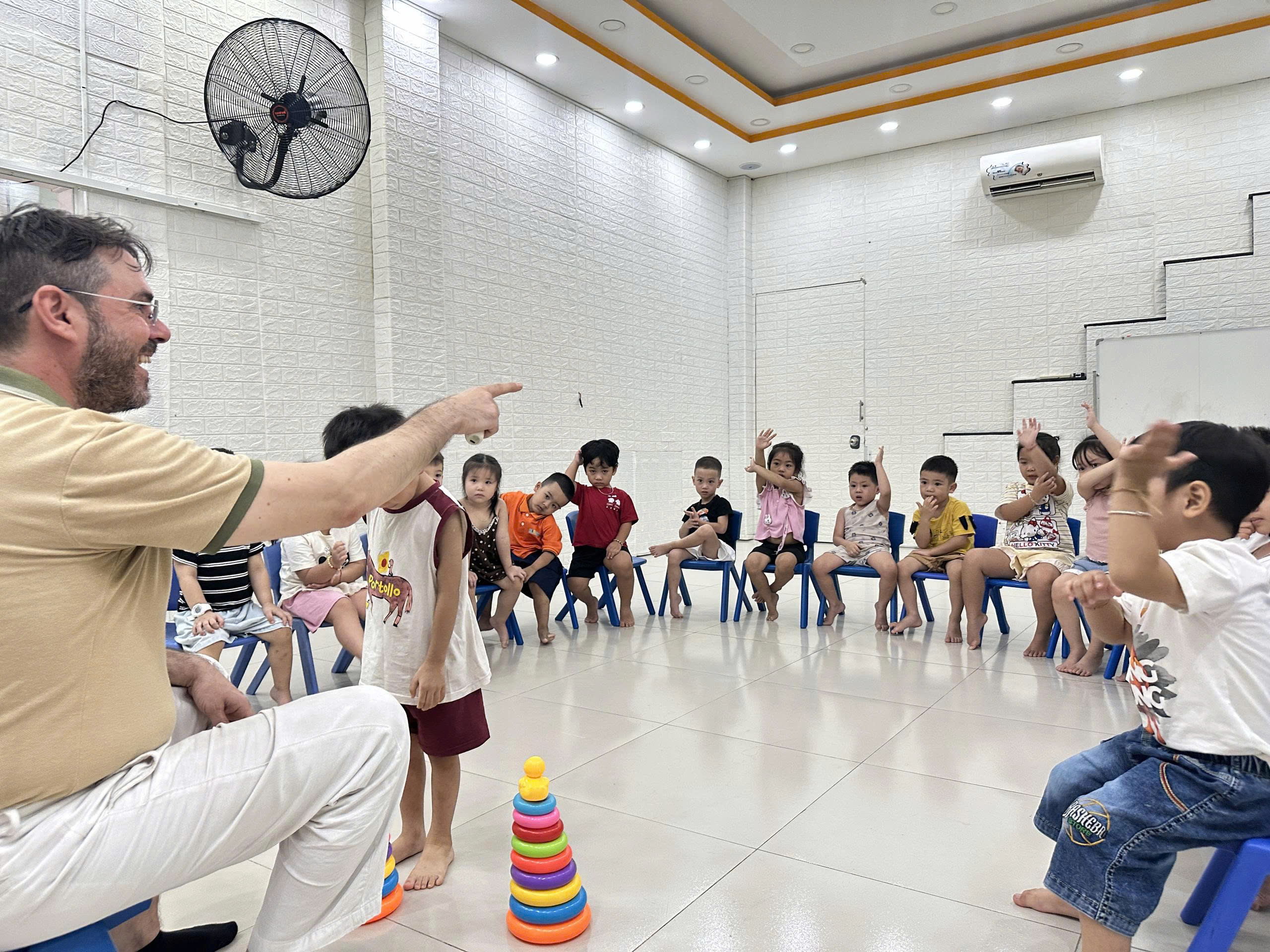 Chương trình tiếng Anh tại mầm non Kim Hà